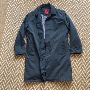 Carter and Jones Black Trench Coat EUC